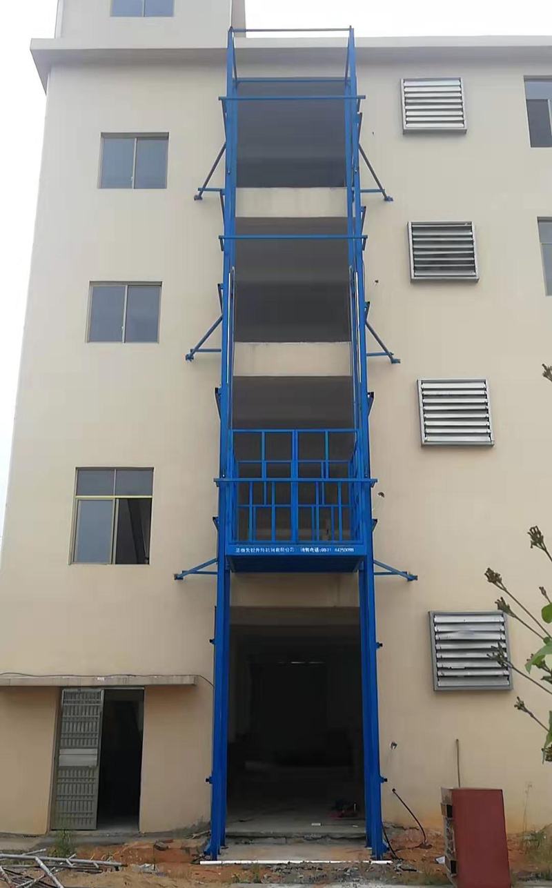 滨州室外导轨式升降平台